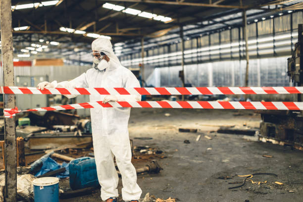 Professional Biohazard technician working in Princeton, MN